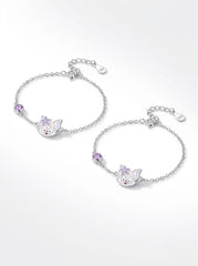 Fairy silver kids bracelet
