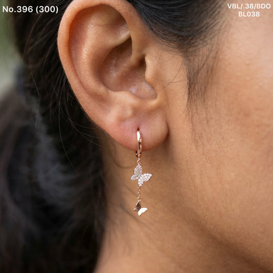 Butterfly charms silver Bali for women