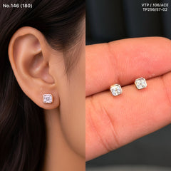 Nyka glow silver stud