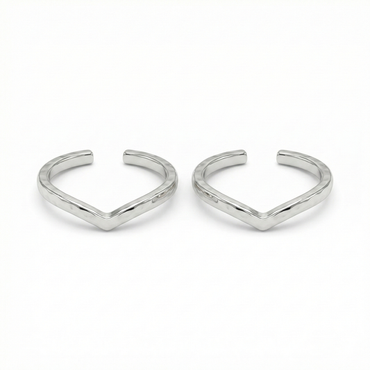 Kashvi silver toerings for women