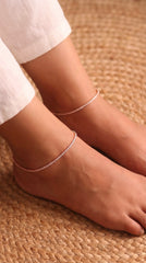 BlocAura Rose Gold Payal for Women