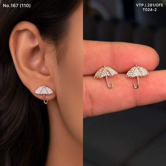 Elina Glow silver Stud