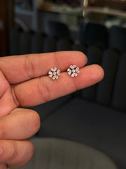 Sanya moon silver stud