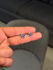 Ash bloom silver stud