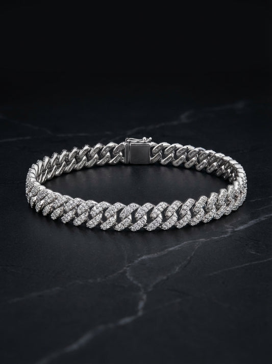 Vajra men’s silver bracelet