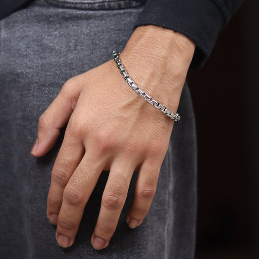 Silver Sabre Men's Bracelet