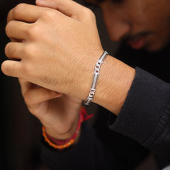 Silver Guardian Bracelet for Men