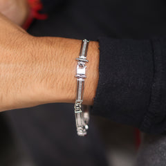 Silver Guardian Bracelet for Men