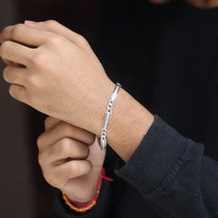 Silver Guardian Bracelet for Men