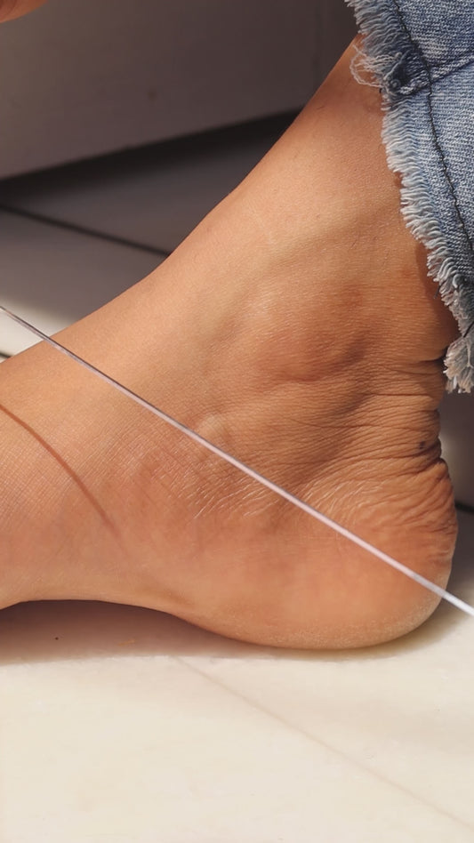 Slimshine silver anklet for women